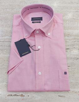 Pertegaz camisa rosa manga corta para hombre